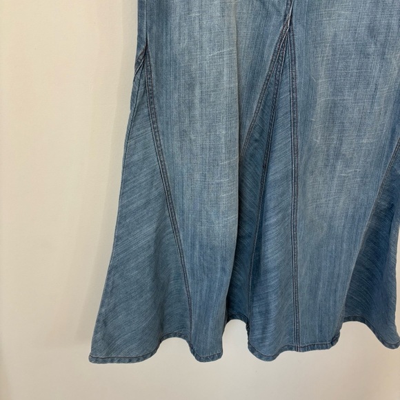 Jeanology Vintage Denim Maxi Skirt Size 16 - Picture 8 of 9